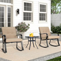 3 Piece Bistro Patio Dining Sets You ll Love Wayfair